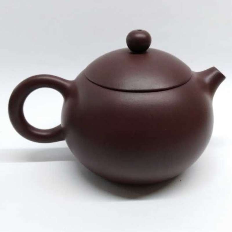 ZSTP039 Yixing Teapot Purple Clay (Zhe Ni)200 CC Fortune Well Gallery